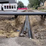 В Полтаве завершили ремонт тепломережи на улице Героев-Чернобыльцев