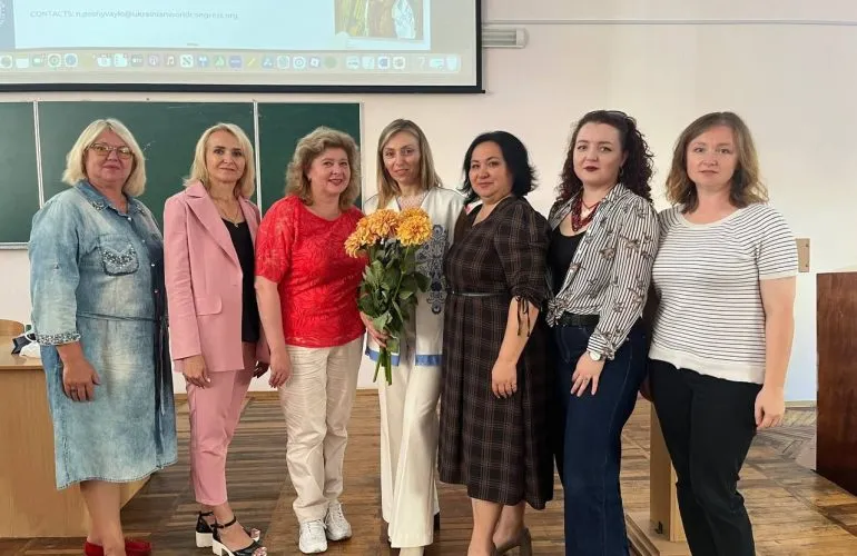 Гостьова лекція Наталії Пошивайло-Таулер у ПНПУ: роль діаспори у підтримці України