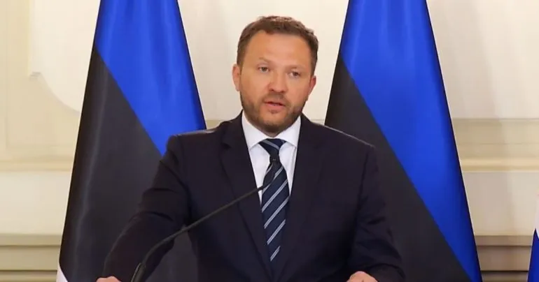 Глава МИД Эстонии Маргус Цахкна посетил Киев и провел переговоры с Сибигой