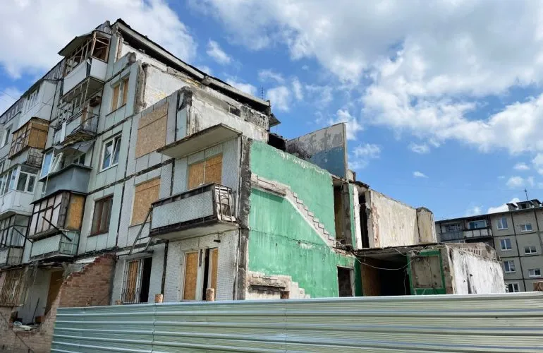 Вартість реконструкції будинку на Баленка, 7 у Полтаві після ракетного удару оцінено у 15 млн грн