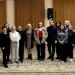 Діана Клочко презентувала майбутню книгу на лекції в Полтаві для науковців і студентів