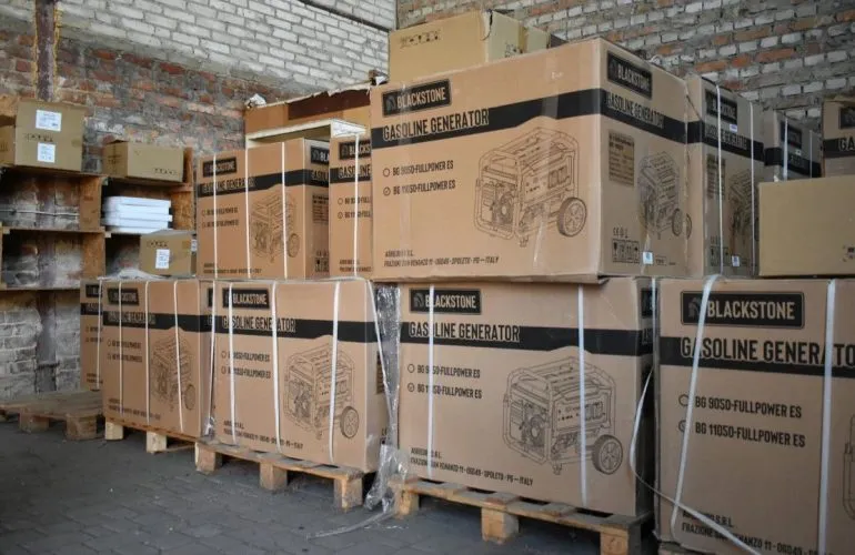 Полтавська ОВА формує резерви генераторів і пального для забезпечення громад під час блекауту