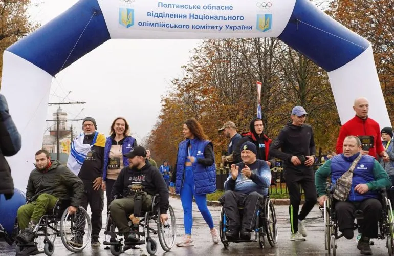 У Полтаві відбувся забіг «Герої серед нас» на честь загиблих захисників України