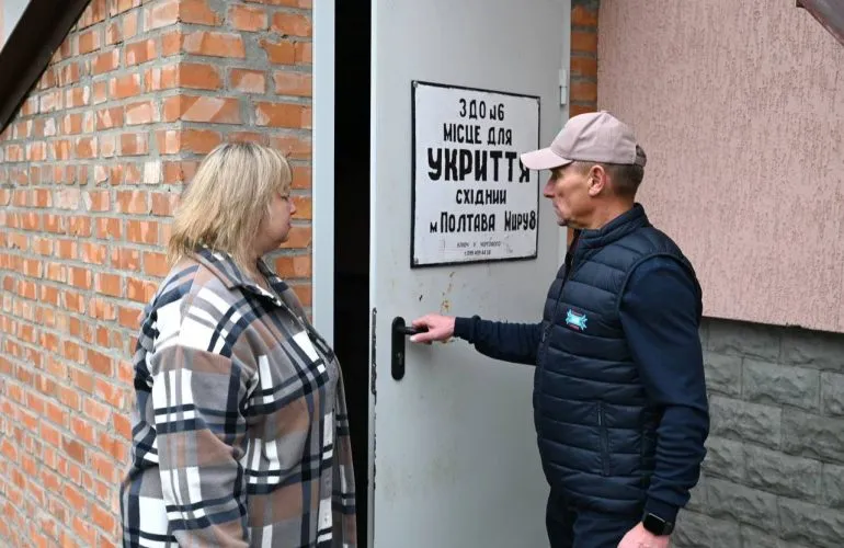 В Полтаве оборудовали современные укрытия для детей в детском саду №6