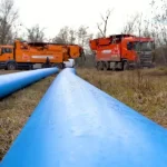 Полтававодоканал реконструює аварійну ділянку каналізаційного колектора через Ворсклу