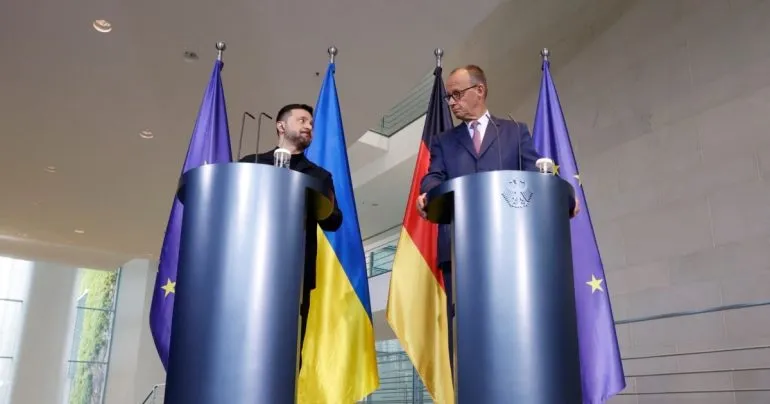 Зеленський пообіцяв Мерцу прозорість у розслідуванні корупції в енергетиці України