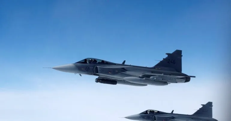 Україна закликає Швецію розпочати навчання пілотів на винищувачах Gripen якнайшвидше