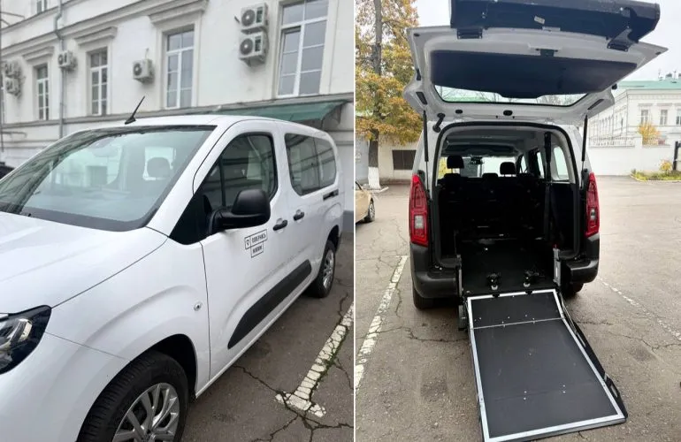 В Полтаве заработал инклюзивный транспорт для ветеранов с инвалидностью