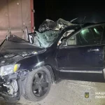 У Біликах позашляховик зіткнувся з вантажівкою: постраждав підліток