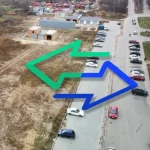 У Полтаві власники гаражів на Браїлках нелегально зносять бордюри і захоплюють стоянку, влада тривалий час не реагує