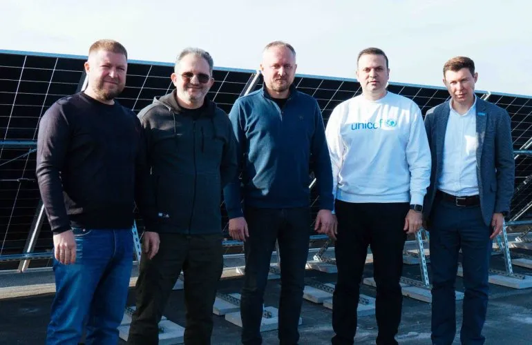 Глава UNICEF в Украине проверил энергоэффективность Полтававодоканала