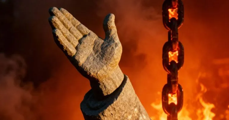 Бронзовую фигуру Ленина из Великой Багачки продали на аукционе за 742 тысячи гривен