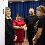 Олена Зеленська відвідала Школу Супергероїв та дитячий будинок у Полтаві