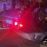 У Полтаві нетвереза водійка без прав перекинула Toyota після ДТП з Mercedes