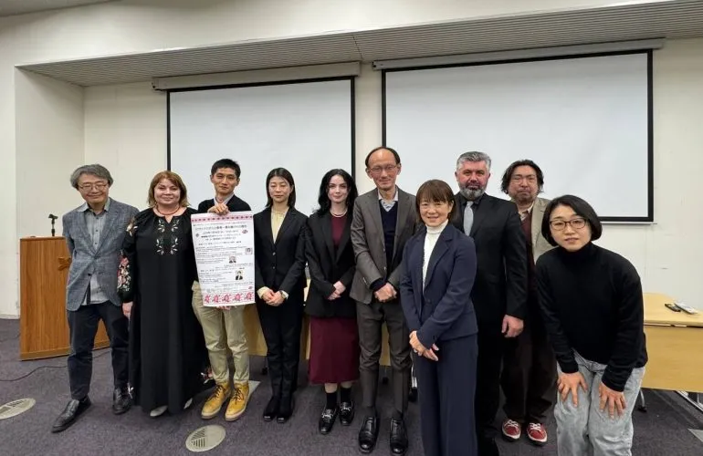 Ученые Полтавы представили современную украинскую культуру на симпозиуме в Японии