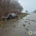 Водителя BMW X5, который покинул место ДТП на трассе Киев – Харьков, задержали полицией