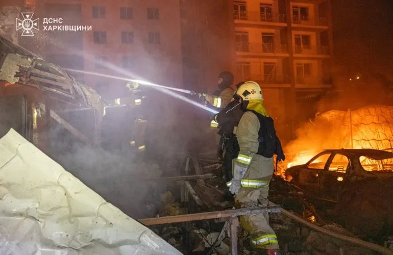 Масштабна атака: росія застосувала 162 ударні дрони проти України вночі