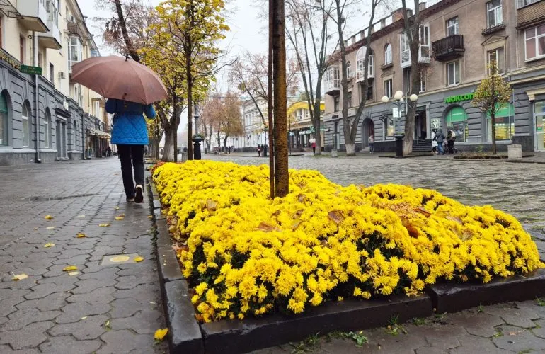 Прогноз погоди у Полтаві: дощі, мокрий сніг і сильний вітер наступного тижня