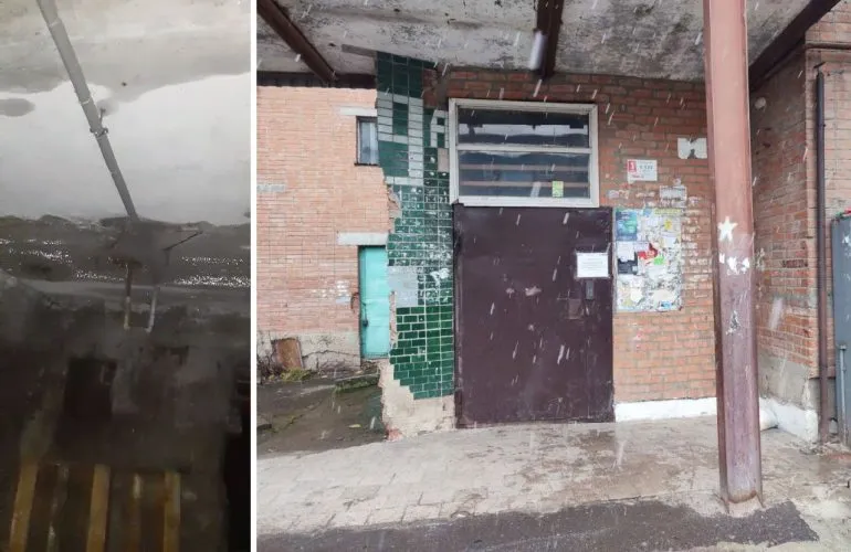 Комунальники Полтави усунули аварію у багатоповерхівці на вулиці Залізній