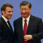 Макрон призывает Китай содействовать завершению войны России против Украины