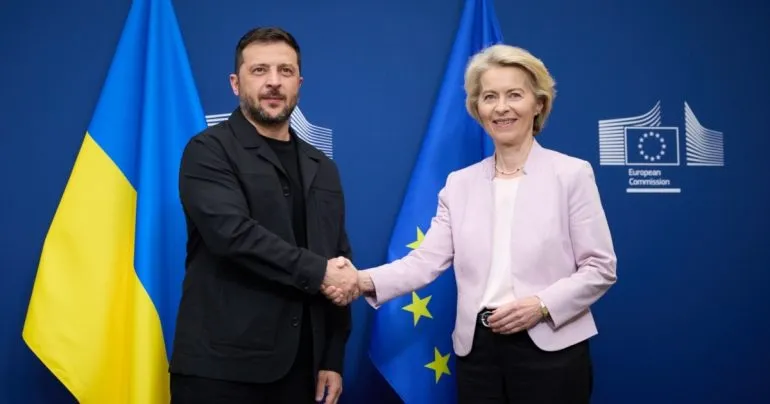 Зеленський і Урсула фон дер Ляєн домовилися про подальші контакти та підтримку України