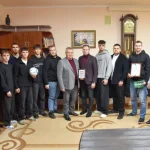 Ректор ПДМУ провів зустріч зі збірною з футзалу та отримав подяку від асоціації медиків