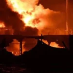 В Кременчуге ночная атака дронами и ракетами вызвала взрывы и перебои с электроэнергией