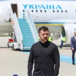 Во время визита Зеленского в Дублин рядом с его самолетом зафиксировали военные дроны