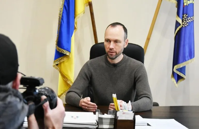 Мер Пирятина Андрій Сімонов склав повноваження після завершення каденції