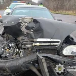 Дорожньо-транспортна пригода біля Оржиці: постраждала водійка кросовера