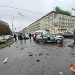 В Полтаве водитель ВАЗ нарушил правила и столкнулся с Audi на перекрестке