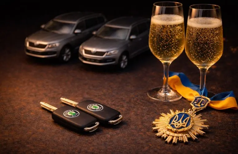 Полтавська міськрада передала судовій адміністрації два Skoda Kodiaq на понад 3,8 млн грн