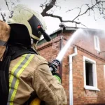 У Полтаві сталася пожежа в приватному будинку на вулиці Оксани Мешко