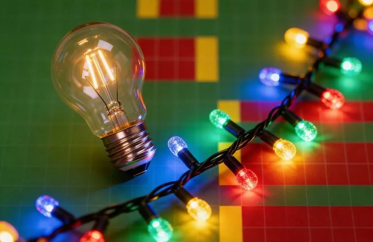 Графики погодных отключений электроэнергии на Полтавщине в новогоднюю ночь 2025