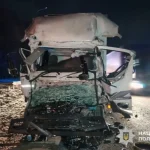 На трасі Київ — Харків загинув водій унаслідок зіткнення двох вантажівок у Пирятинській громаді