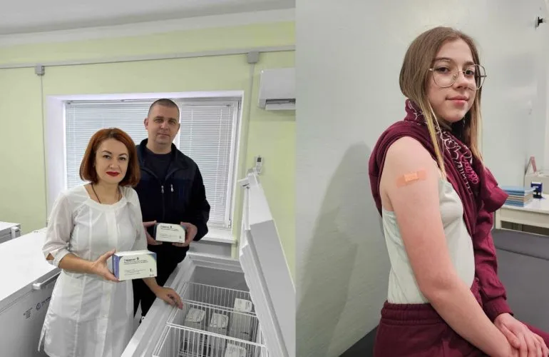 На Полтавщині стартувала безкоштовна вакцинація дівчат від ВПЛ вакциною «Гардасил-9»