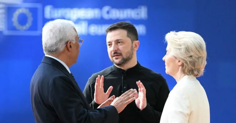 Лидеры ЕС ответили на критику Зеленского в Давосе