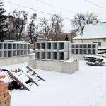 У Полтаві триває 1,5‑річне будівництво колумбарію на Центральному кладовищі