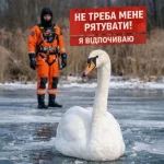 Почему не стоит спасать здоровых лебедей, которые остаются на льду зимой
