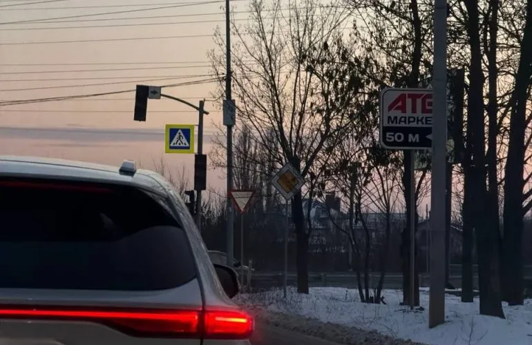 Два світлофори на Великотирнівській у Полтаві тимчасово вимкнені через аварію