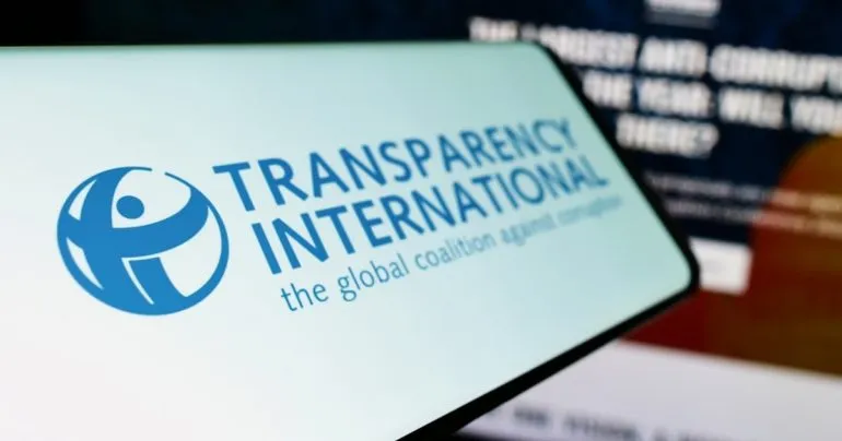 Украина заняла 104 место в Индексе восприятия коррупции 2025