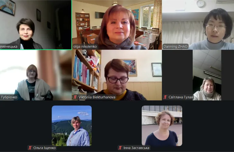 Международный проект поддержки учителей Запорожья с участием Университета Сайтама