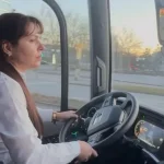 Українка змінила професію і стала водійкою автобуса в Німеччині