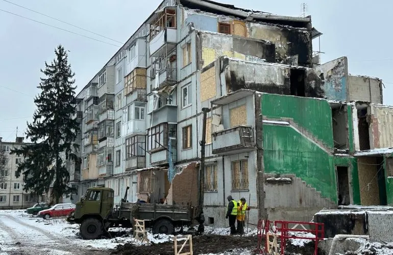 Полтавский горсовет выделил 25 млн грн на восстановление домов на Баленка, 7 и 7А