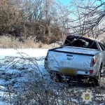 Біля Полтави Mitsubishi злетів у кювет і перекинувся — пасажир госпіталізований