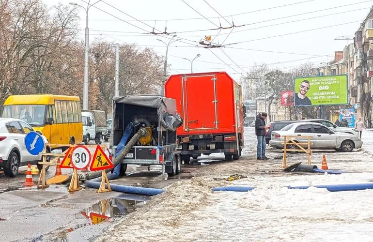 У Полтаві частково перекриють Сінну та повністю вулицю Капітана Володимира Кісельова