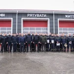 В Полтавском районе открыли современное депо пожарно-спасательного подразделения