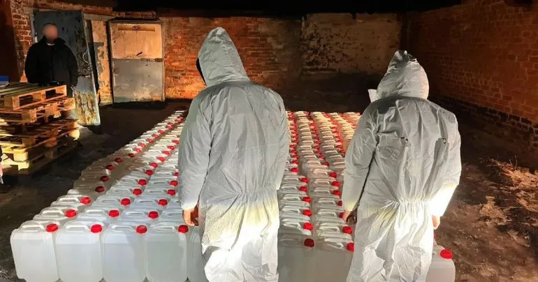 В Полтаве ликвидировали нарколабораторию: изъяли 11,6 кг альфа-PVP и 6 тыс. л прекурсоров