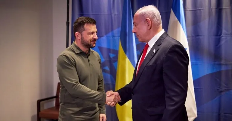 Зеленский готов к диалогу с Нетаньяху по противодействию иранским дронам
