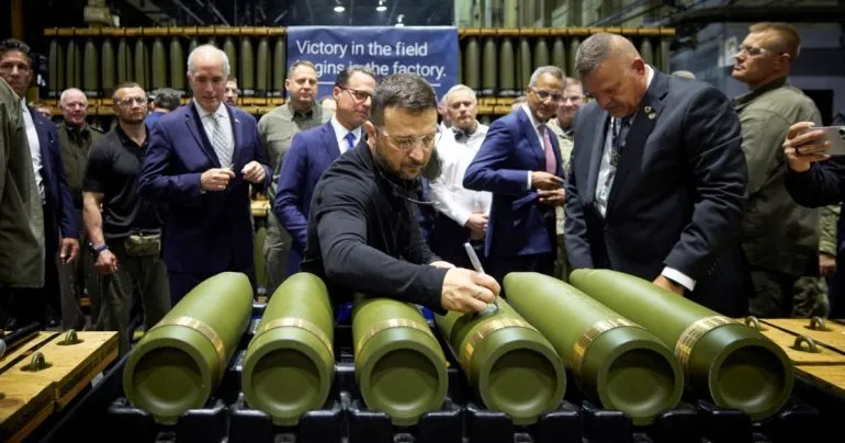 Украина — крупнейший импортер оружия 2021–2025 годов, помощь США сократилась